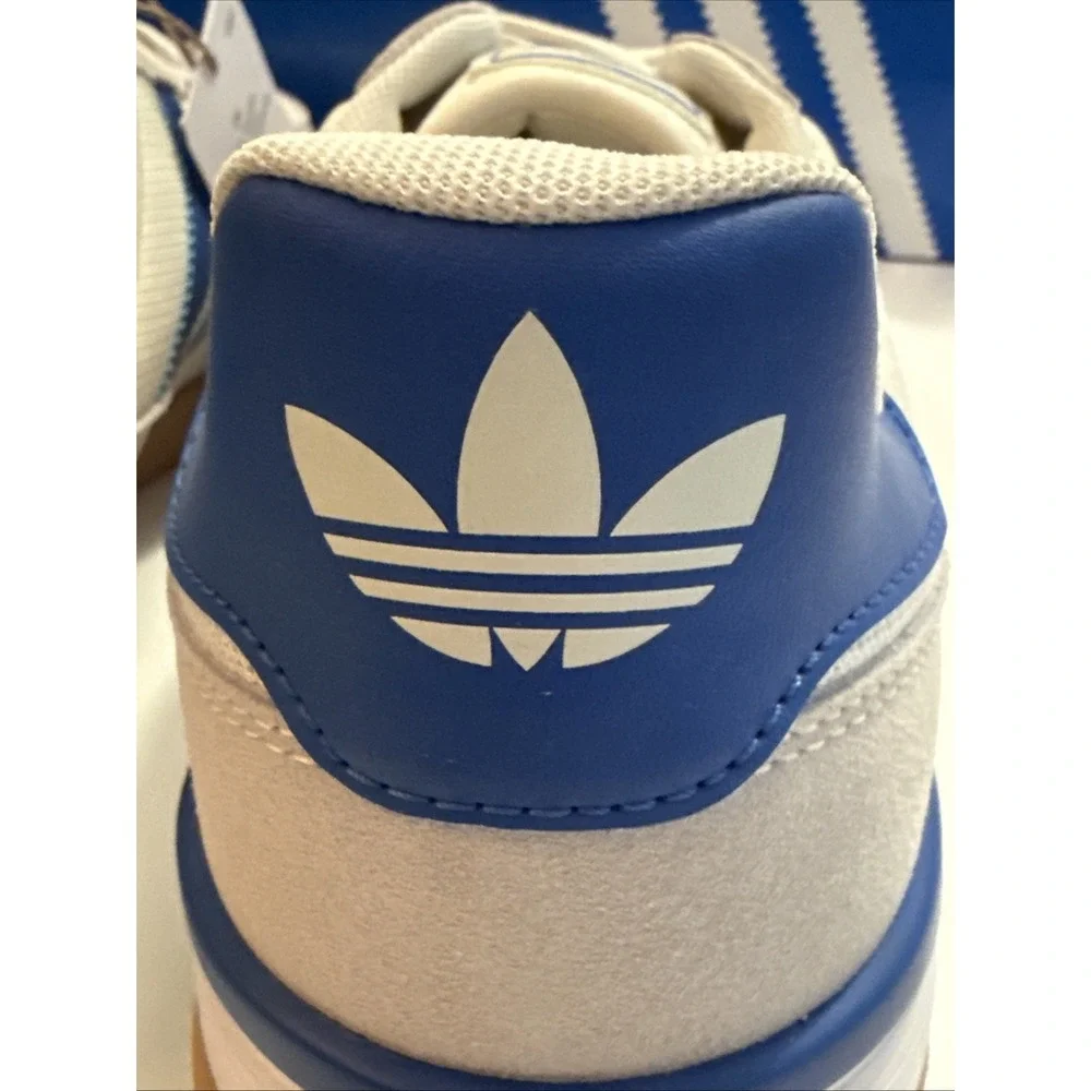 Adidas Gazelle Sala Men 13 / Women 14 JR3839 White & Blue - New in the Box NiB